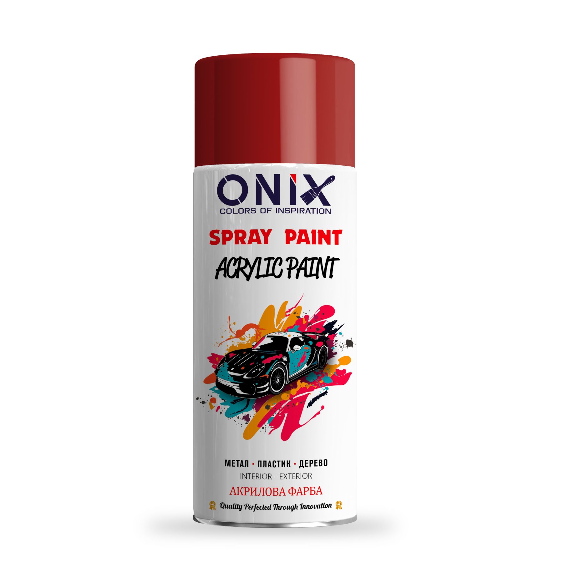 Фарба акрилова RAL 3003 Рубіново-червоний ONIX RUBY RED 400 мл